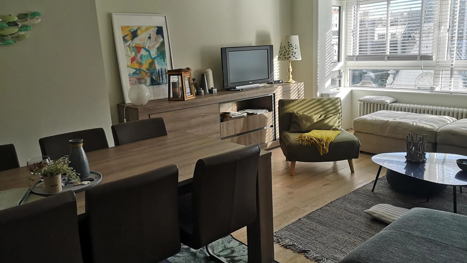 Luxurious T3 Garage, View On The Noordzee, 2-6 P Baby In Ostend Plein Center Apartment